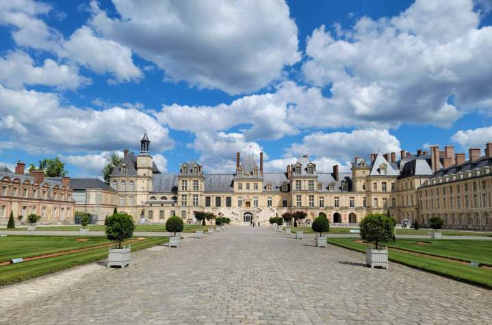 Castle in Fontainebleau